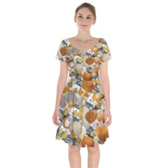 Wallpapper Short Sleeve Bardot Dress by artworkshop