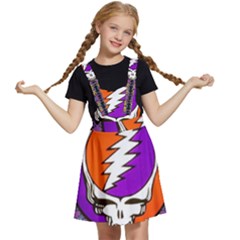 Gratefuldead Grateful Dead Pattern Kids  Apron Dress by Sarkoni