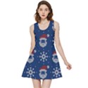 Santa Clauses Wallpaper Inside Out Reversible Sleeveless Dress View1