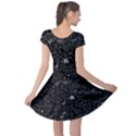 Science School Black Cap Sleeve Dress View2