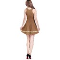 Brown Gingerbread Man Reversible Sleeveless Dress View2