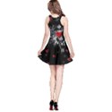 Goth Black Hearts Print Reversible Sleeveless Dress View2