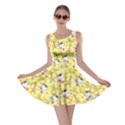 Paris Yellow Pink Lollipop Candy Macaroon Cupcake Donut Skater Dress View1