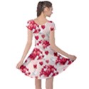 Send Me Your Love Red Happy Valentines Pattern Cap Sleeve Dress View2