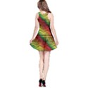 Aztec Yellow Green Zigzag Red Sleeveless Skater Dress View2