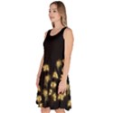 Shine Roses Black Floral Knee Length Skater Dress With Pockets View2