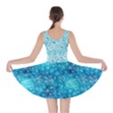 Light Blue Christmas Snowflakes Skater Dress View2