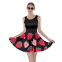 Big Big Strawberry Red Pattern Strawberry and Splashes Skater Dress View1