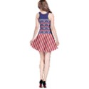 Red Eagle Stripes Stretch Sleeveless Dress View2