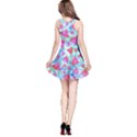 Deep Sky Blue Watercolor Watermelon Sleeveless Dress View2