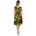 Marijuana Big Green Marijuana Leaves Knee Length Skater Dress With Pockets View4