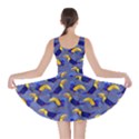 Toco Toucan Slate Blue Stretch Skater Dress View2