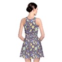 Violet Birdy Colorful Daisies Pattern Reversible Skater Dress View2