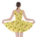 Yellow Pear Red Pattern With Strawberries Graphic Stylized Drawing Skater Dress View2