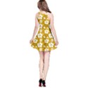 Yellow Hawaii Red Pattern with Hibiscus Flowers on Red  Sleeveless Skater Dress View2