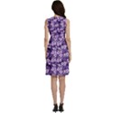 Purple Flowers 001 Purple Flowers 02 Sleeveless Dress With Pocket View4