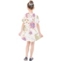 Flowers Blossom Spring Garden Kids  Smock Dress View2