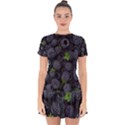 Blackberry Fruit, Fruit Drop Hem Mini Chiffon Dress View1