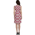 Retro 1880s Flowers Pattern 14 Sleeveless Dress With Pocket View4