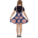 Retro 1880s Flowers Pattern 16 Kids  Apron Dress View4