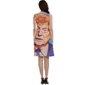 Orange Donald Trump Classic Skater Dress View4