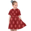 Illustrations Red Abstract Pattern Seamless Texture Kids  Sailor Dress View1