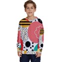 Geometric Design 07 Kids  Crewneck Sweatshirt View1