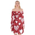 Valentine Off Shoulder Skater Dress View1