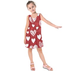 Valentine Kids  Sleeveless Dress by pollyparadiseartshop