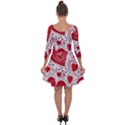 Be My Valentine Quarter Sleeve Skater Dress View2