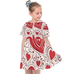 Be My Valentine Kids  Sailor Dress by pollyparadiseartshop