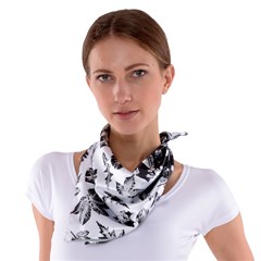 Satin Bandana Scarf 22  x 22  Icon