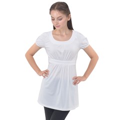 Puff Sleeve Tunic Top Icon