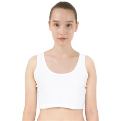 Velvet Racer Back Crop Top Icon