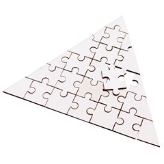 Wooden Puzzle Triangle Icon