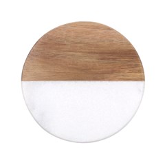 Classic Marble Wood Coaster (Round)  Icon