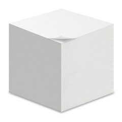 Paper Note Cube Icon