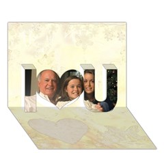 I Love You 3D Greeting Card (7x5) Icon