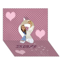 Ribbon 3D Greeting Card (7x5) Icon